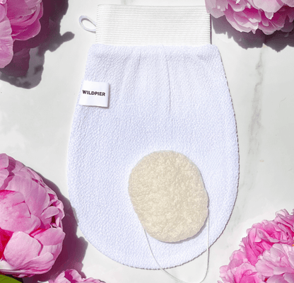 Wildpier™ Deep Exfoliating Glove and Konjac Sponge Bundle