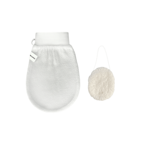 Wildpier™ Deep Exfoliating Glove and Konjac Sponge Bundle